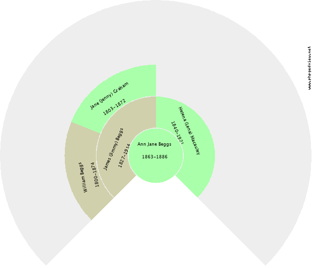 Ann Jane Beggs Circle Diagram